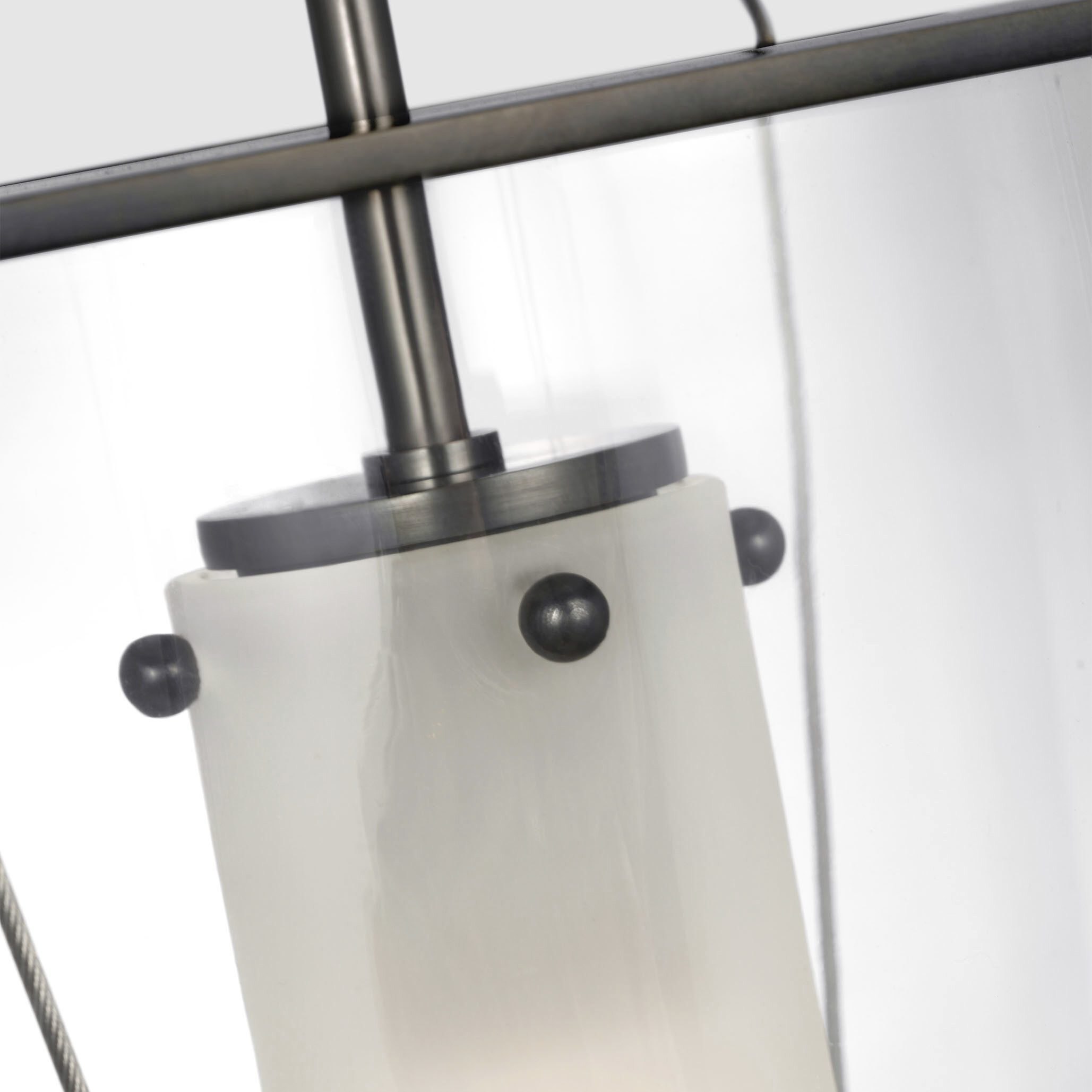 Ray Booth Ovalle LED 8.75 inch Bronze Lantern Pendant Ceiling Light