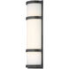 Latitude LED 20 inch Bronze Outdoor Wall Light, dweLED