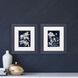 Propac Blue and White and Multi Framed Art, Propac