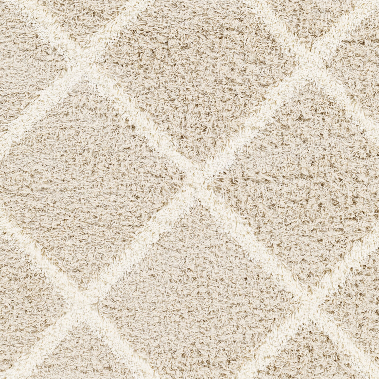 Urban Shag 87 X 63 inch Light Beige Rug, Rectangle