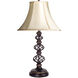 Iron 31 inch 150 watt Dark Bronze Table Lamp Portable Light