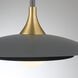 Welsh LED 18 inch Grey Pendant Ceiling Light