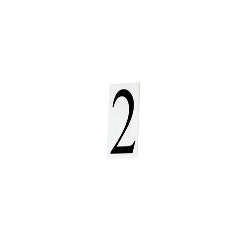 Address White Address Number Tile