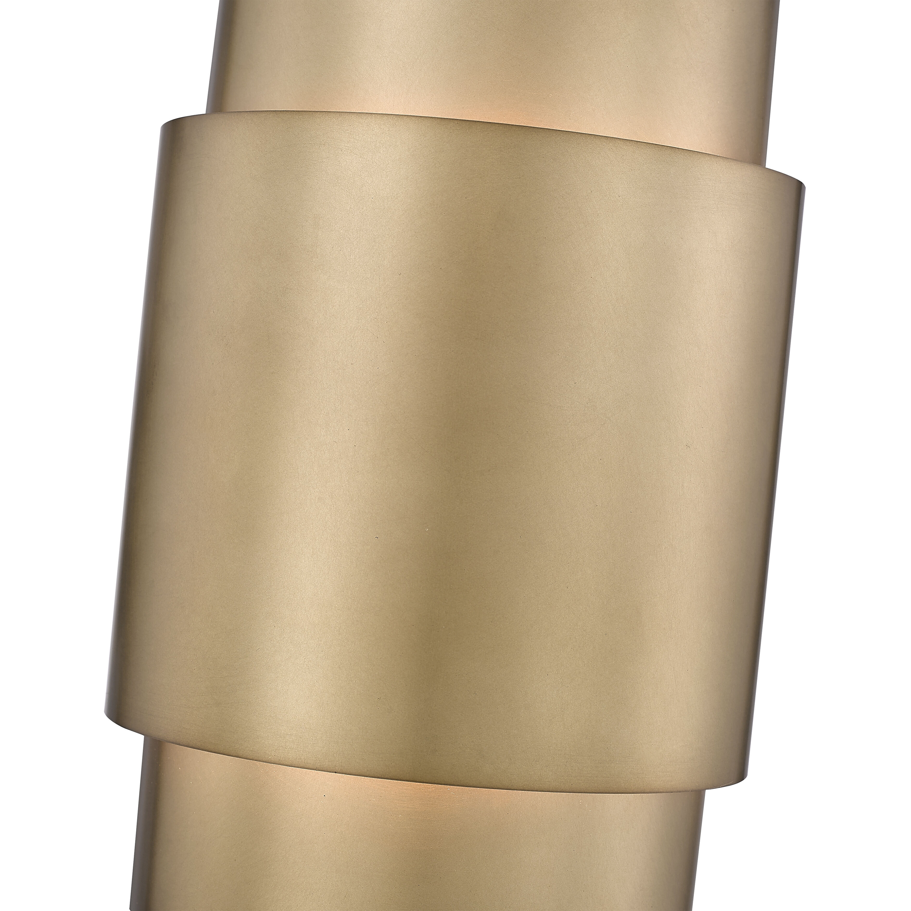 Harlech 2 Light 8.5 inch Rubbed Brass Wall Sconce Wall Light