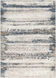 Allegro 84 X 63 inch Light Grey Rug, Rectangle
