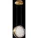 Beyond Bramble LED 9 inch Aged Brass Mini Pendant Ceiling Light