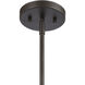 Market Square 1 Light 5 inch Oil Rubbed Bronze Mini Pendant Ceiling Light