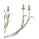 Menefee 6 Light 32 inch Silver Granello Chandelier Ceiling Light