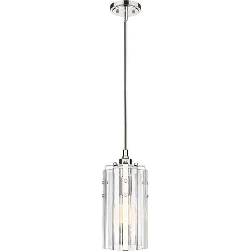 Alverton 1 Light 5.5 inch Polished Nickel Pendant Ceiling Light
