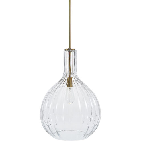 Harpo 1 Light 14 inch Gold Pendant Ceiling Light