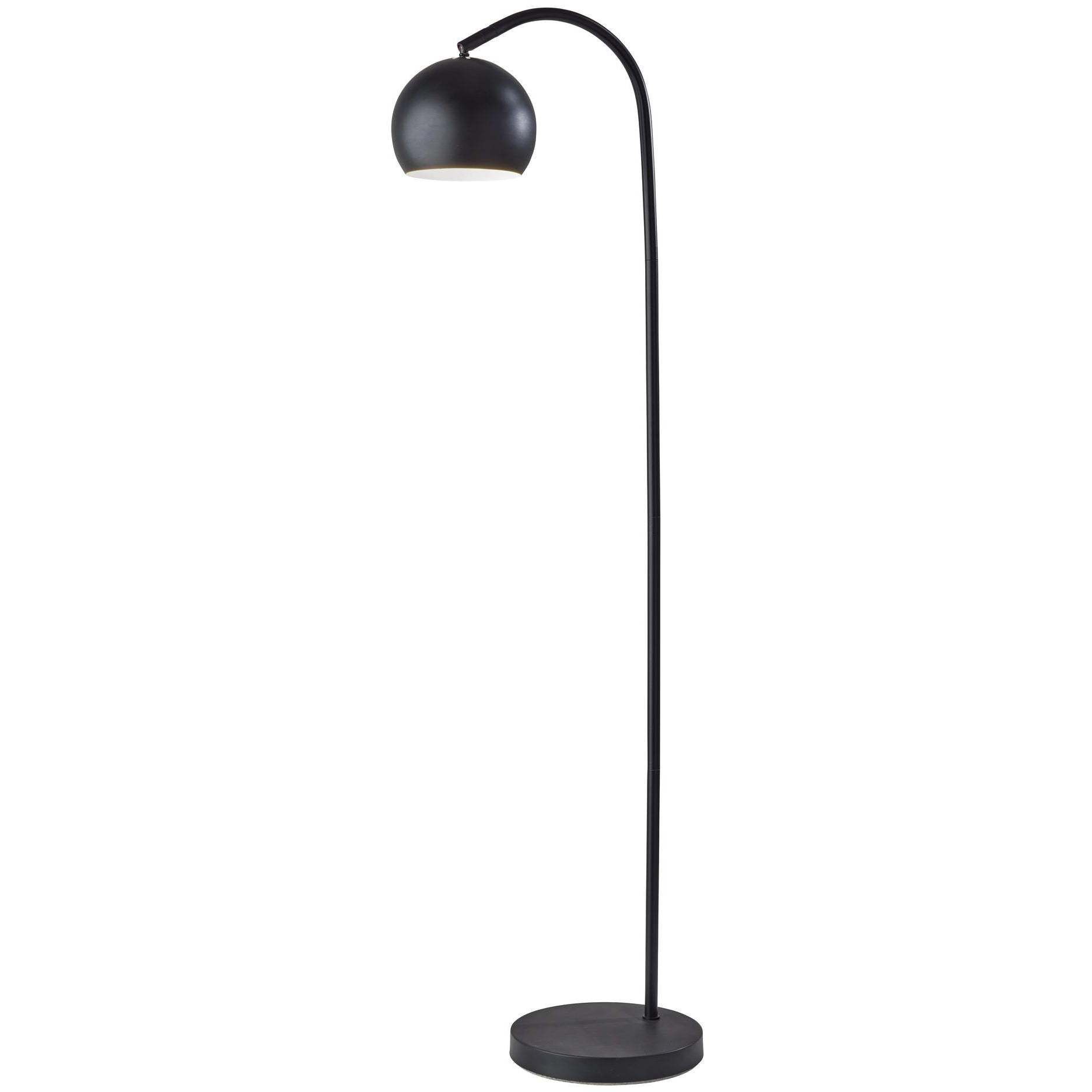 Emerson 59 inch 100.00 watt Black Floor Lamp Portable Light