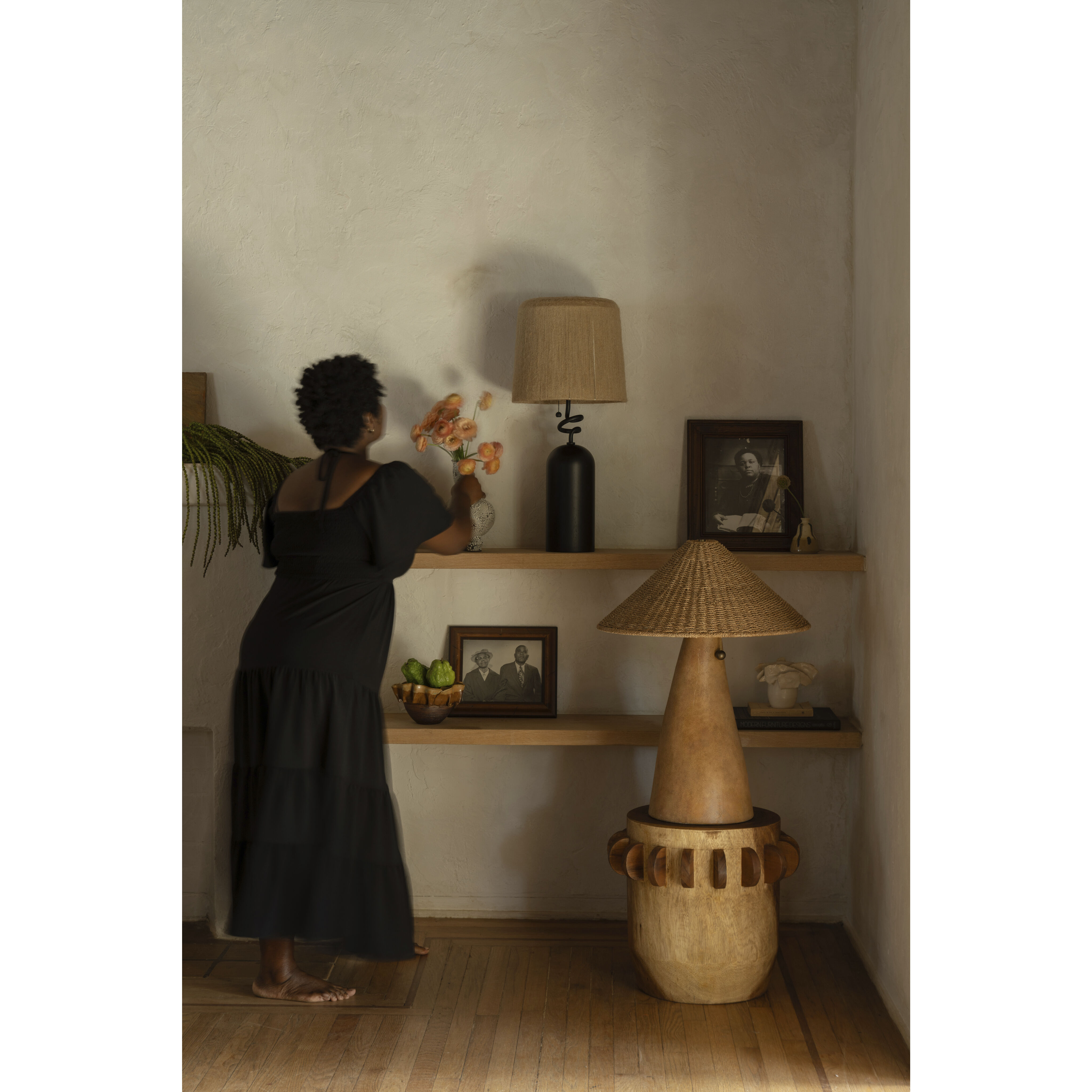 Morri 28.5 inch 15.00 watt Forged Iron Table Lamp Portable Light