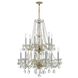 Traditional Crystal 12 Light 26.00 inch Chandelier