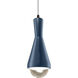 Radiance Collection 1 Light 4.75 inch Midnight Sky with Dark Bronze Pendant Ceiling Light