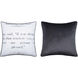 Dann Foley 24 inch White Throw Pillow