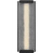 Zayde LED 22.25 inch Black Outdoor Wall Mount
