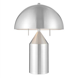 Ranae 21.5 inch 60.00 watt Silver Table Lamp Portable Light