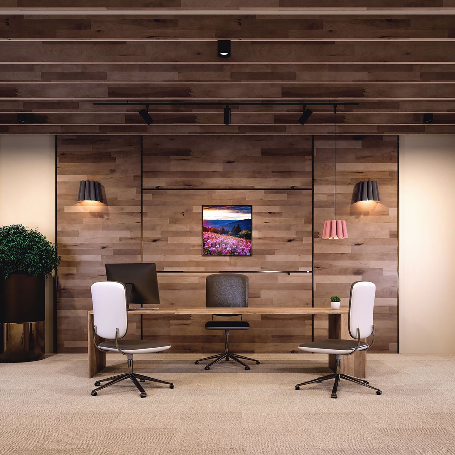 Renata Wall Sconce Wall Light in Rose