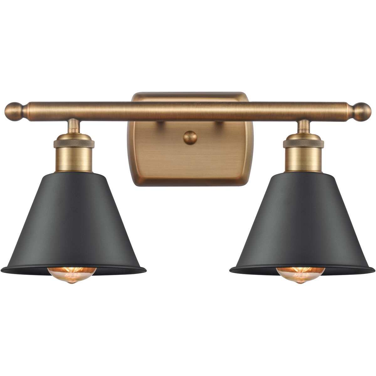 Ballston Smithfield LED 16 inch Brushed Brass Bath Vanity Light Wall Light