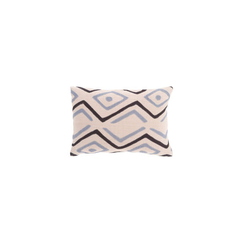Nairobi 19 X 13 inch Denim Pillow Kit, Lumbar