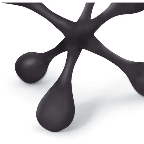 Modern Jack Blackened Zinc Objet, Large