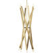 Viper 12 Light 41 inch Natural Brass Chandelier Ceiling Light