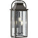 Sean Lavin Wellsworth 3 Light 18.25 inch Antique Bronze Outdoor Wall Lantern