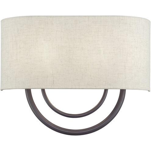 Stratton 2 Light 15 inch English Bronze ADA Wall Sconce Wall Light