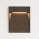 Steps LED 9.5 inch Antique Bronze Outdoor Wall Mount