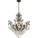 Canada 8 Light 26 inch Matte Black Chandelier Ceiling Light