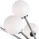 Element LED 24 inch Polished Nickel Chandelier Ceiling Light