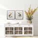 Florals Collection Orange Framed Art