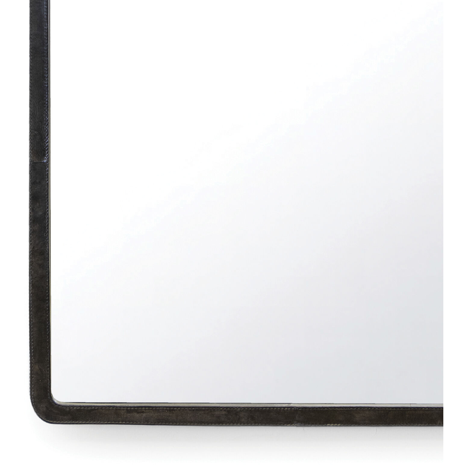 Knox 46 X 28 inch Black Mirror, Rectangle