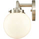Fairbanks 3 Light 23.25 inch Brushed Nickel Vanity Light Wall Light