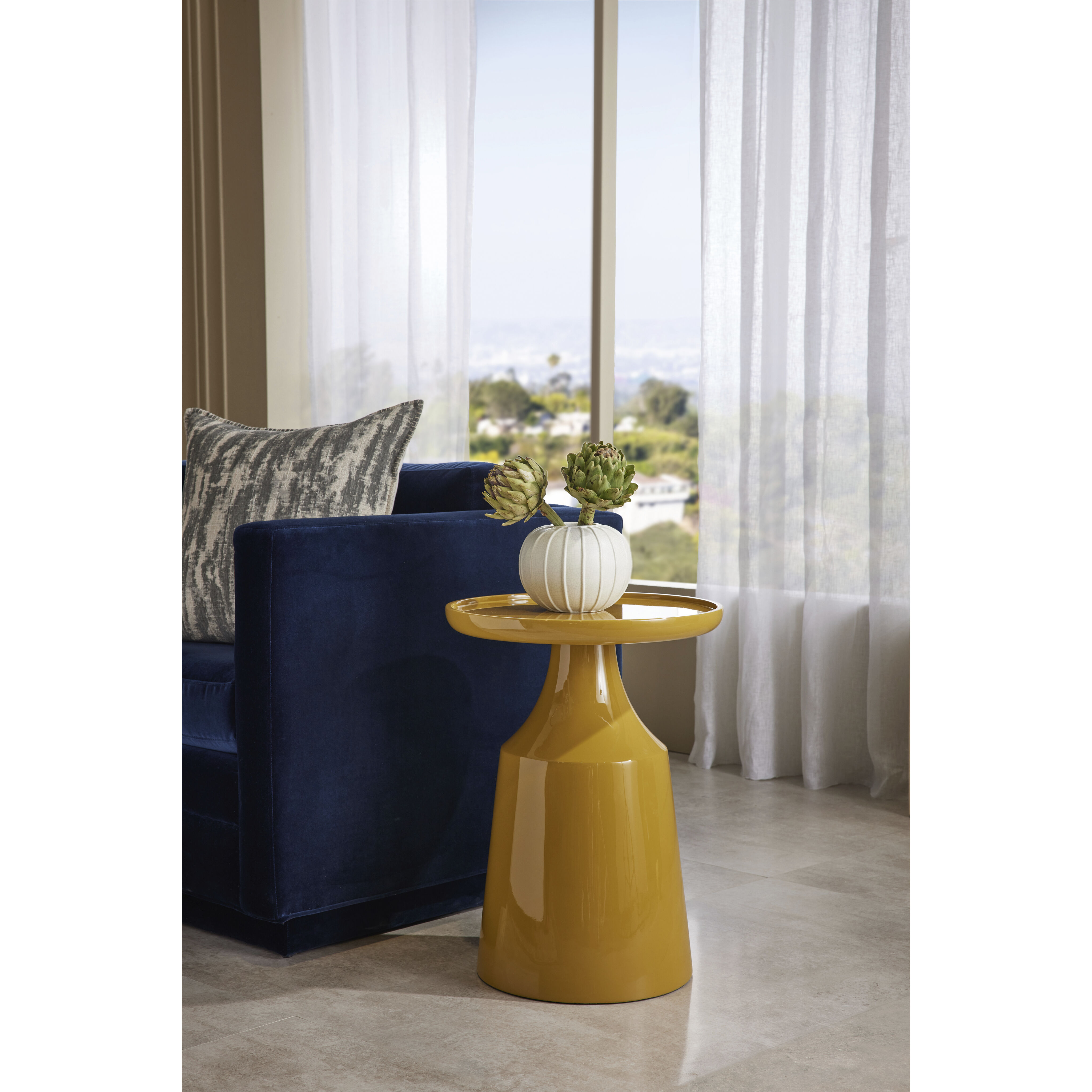 Turin 18 inch Spice End Table