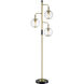 Kaira 72 inch 40.00 watt Black Floor Lamp Portable Light