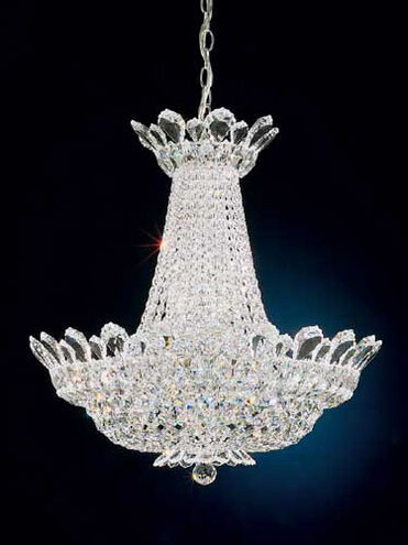 Trilliane 24 Light Silver Chandelier Ceiling Light in Radiance