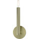 Monaco 1 Light 5.13 inch Antique Brass ADA Wall Sconce Wall Light