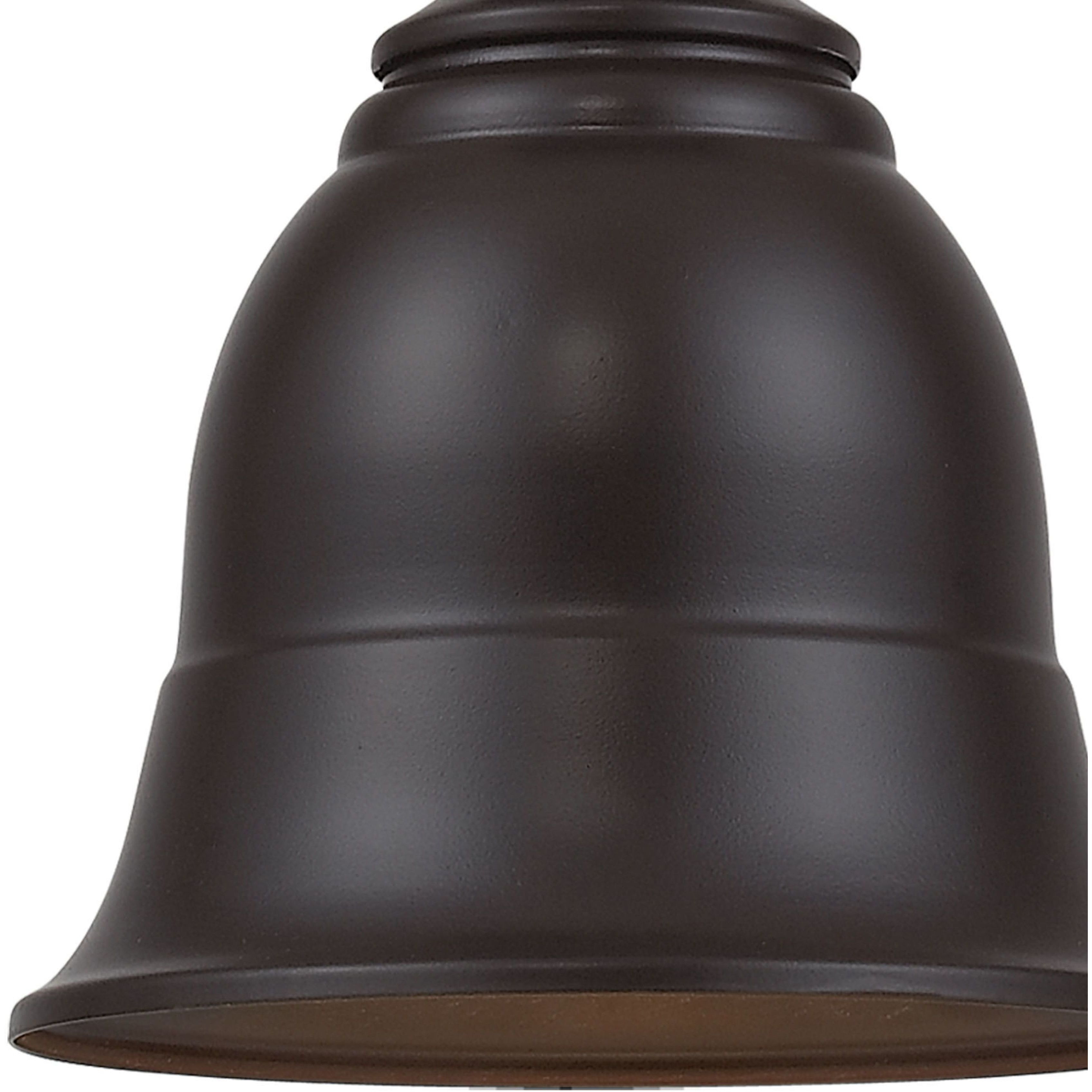 Farmhouse 1 Light 8 inch Oil Rubbed Bronze Mini Pendant Ceiling Light