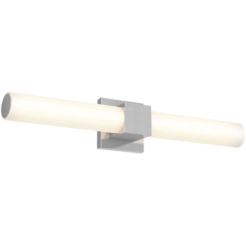 Noble Two LED 4.25 inch Satin Nickel Vanity Light Wall Light, Indoor