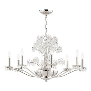 Beaumont 10 Light 38 inch Polished Nickel Chandelier Ceiling Light