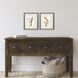 Floral Beauty Orange and Green and Beige and Neutral Framed Art