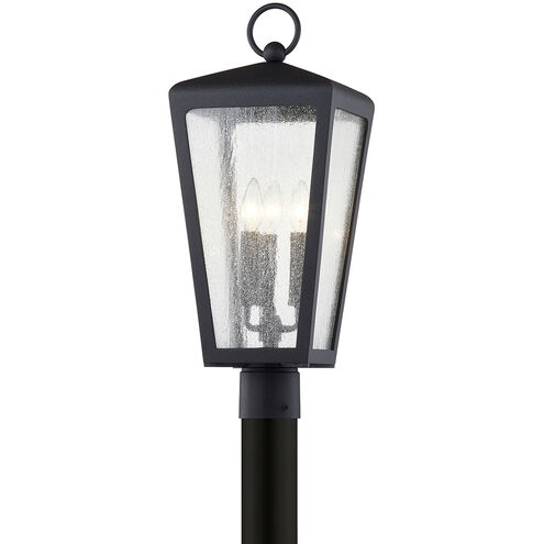 Mariden 3 Light 22.5 inch Textured Iron Post