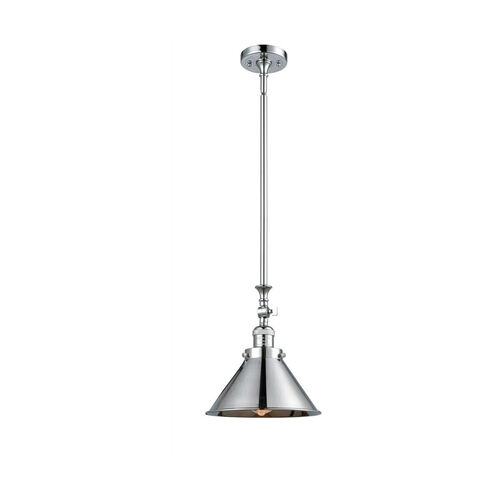 Franklin Restoration Briarcliff 1 Light 10 inch Polished Chrome Mini Pendant Ceiling Light, Franklin Restoration