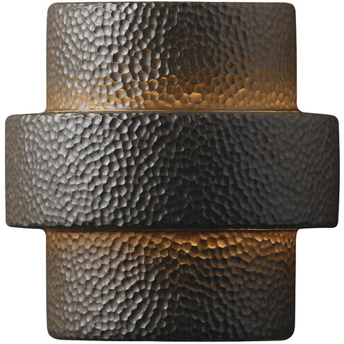 Ambiance LED 10.5 inch Hammered Iron Wall Sconce Wall Light