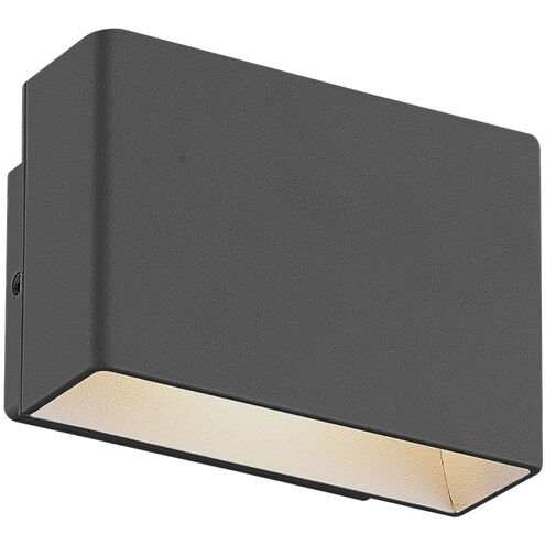 Vello LED 3 inch Graphite Grey Outdoor Wall Mount