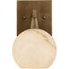 Bombelles 1 Light 6 inch Antique Brass Bath Wall Sconce Wall Light