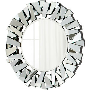 Circle Cityscape 47 inch Clear Wall Mirror