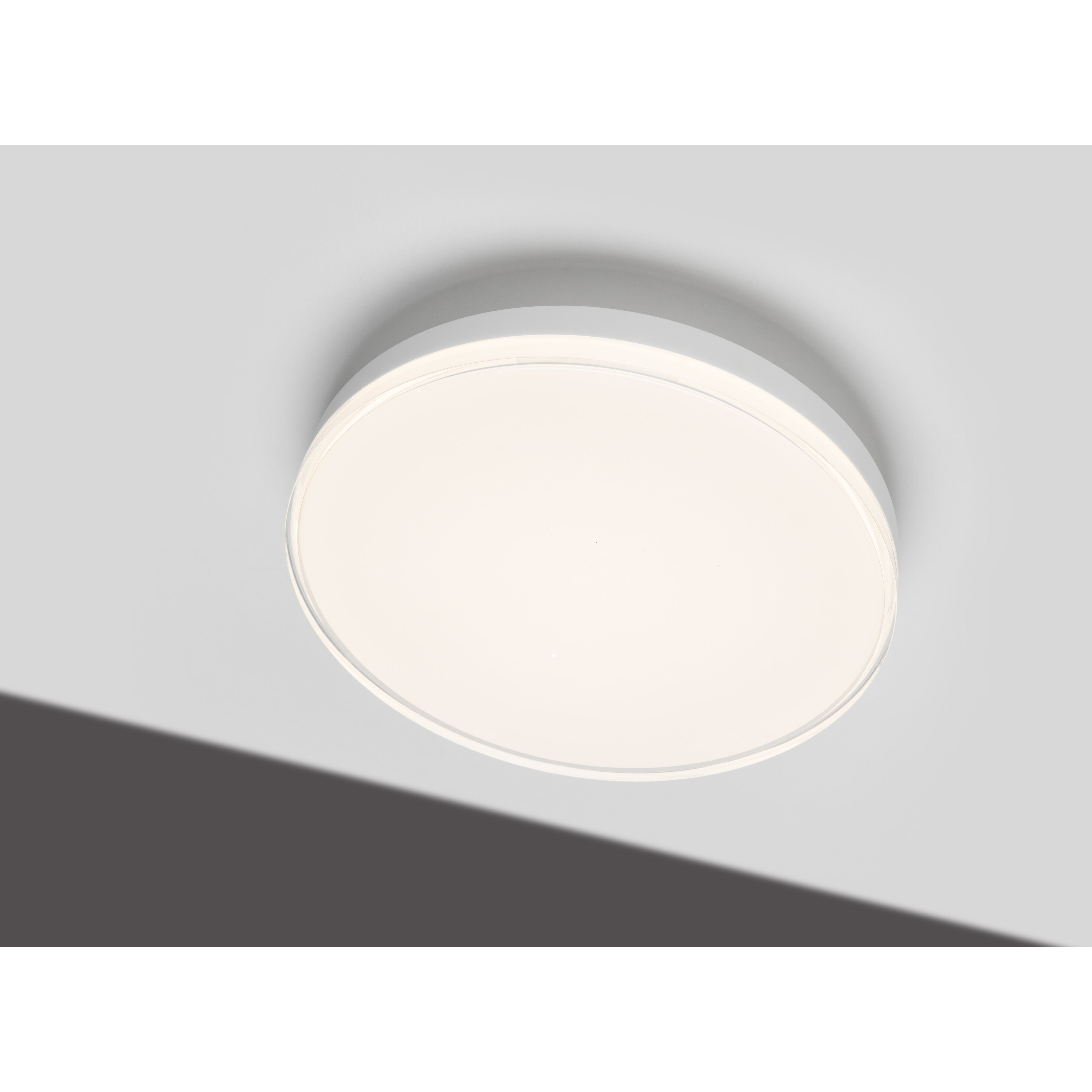 Elio LED 15.7 inch Matte White Flush Mount Ceiling Light