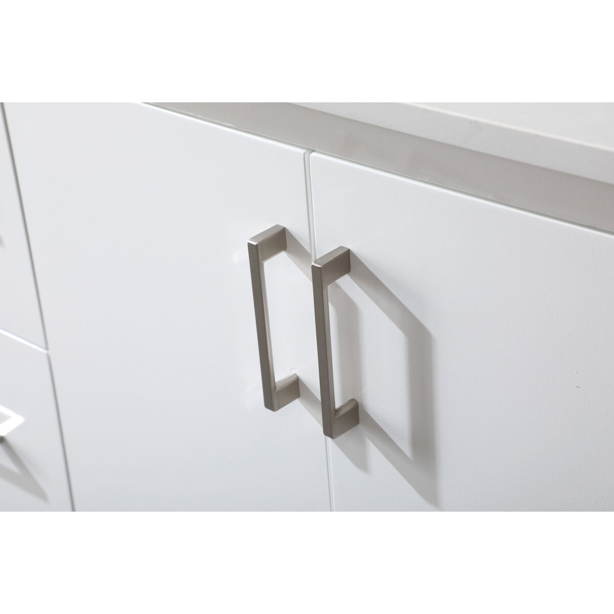 Hayes 84 X 22 X 35 inch White Vanity Sink Set